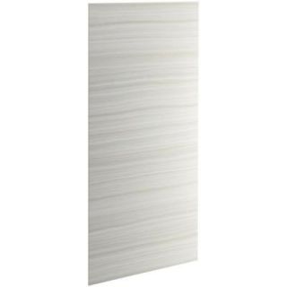 KOHLER Choreograph 0.3125 in. x 42 in. x 96 in. 1 Piece Shower Wall Panel in VeinCut Dune for 96 in. Showers K 97602 W07