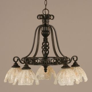 Elegante 5 Light Mini Chandelier