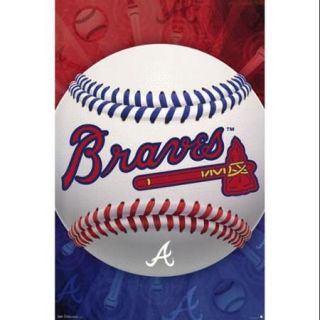 Atlanta Braves   Logo 13 Poster Print (24 x 36)