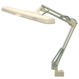 SPT Fluorescent 19 in. T 5 Silver Clamp Table Lamp SL 824T5