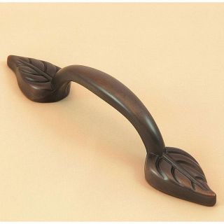 Oil rubbed Bronze Leaf Cabinet Hardware Pulls (Pack of 25)  