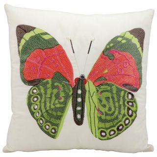 Mina Victory Butterfly Outdoor Throw Pillow   Outdoor Pillows