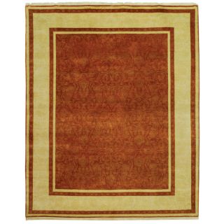 Safavieh Hand knotted Ganges River Rust/ Ivory Wool Rug (9 x 12