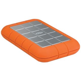 LaCie 320GB Rugged Portable Hard Drive with USB, Firewire 400 and Firewire 800 Connections