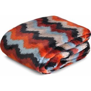 Better Homes and Gardens 50" x 60" Throw, Ikat Chevron