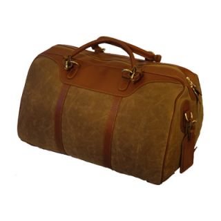 Mulholland Brothers Waxed Canvas Hippo Travel Duffel