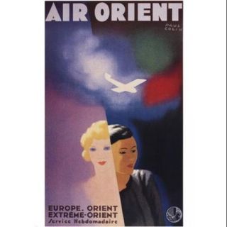 Air Orient Poster Print by Paul Colin (28 x 40)