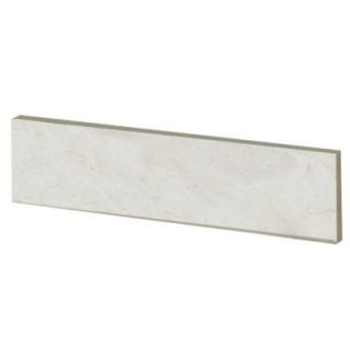 Pegasus 21 in. Marble Sidesplash in Crema Marfil 42998