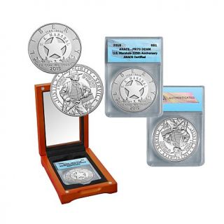 2015 PR70 ANACS U.S. Marshals Service 225th Anniversary Silver Coin   7729267