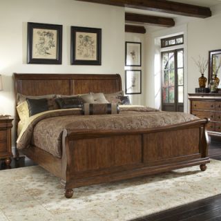 Rustic Traditions Sleigh Bed by Liberty Furniture