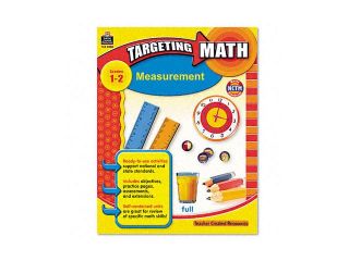 Teacher Created Resources 8988 Targeting Math, Measurement, Grades 1 2, 112 Pages
