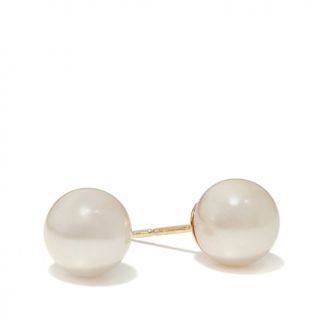 Imperial Pearls 8 8.5mm Cultured Freshwater Pearl 14K Yellow Gold Stud Earrings   7870288