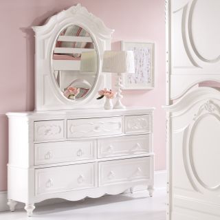 SweetHeart 7 Drawer Dresser   White   Kids Dressers and Chests