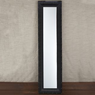 Mission Dots Tall Mirror   Faux Leather/MDF/Glass by Twos Company