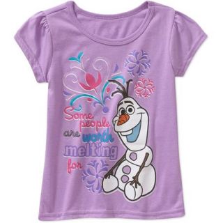 Disney Frozen Olaf Some People Are Worth Melting For Girls' Graphic Tee