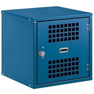 Salsbury Industries 80000 Series 15 in. W. x 15 in. H x 15 in. D Vented Door Metal Modular Locker in Blue 80015BL