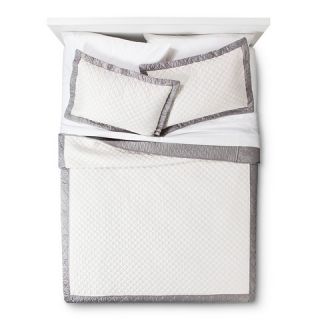 Fieldcrest® Luxury Tonal Border Quilt