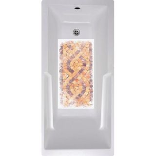 No Slip Mat by Versatraction Mosaic Tiles Bath Tub and Shower Mat