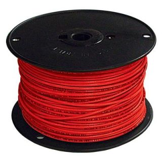 Southwire 1000 ft. 6 Red Stranded THHN Wire 20495805