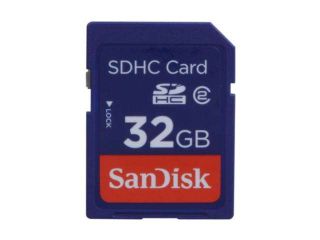 SanDisk 32GB Secure Digital High Capacity (SDHC) Flash Card Model SDSDB 032G A11