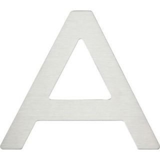 Paragon Collection 4 in. Stainless Steel Letter A PGNA SS