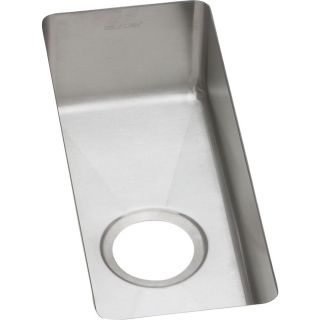 Elkay Avado 20.5 in x 10 in Polished Satin Single Basin Stainless Steel Undermount Commercial Kitchen Sink