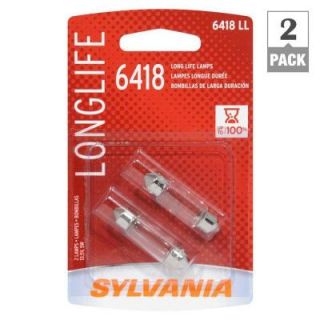 Sylvania 5 Watt Long Life 6418 Signal Bulb (2 Pack) 33259.0