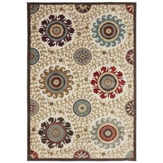 American Rug Craftsmen Sweet Wyeth Sand Storm 3 ft. 6 in. x 5 ft. 6 in. Area Rug 385309