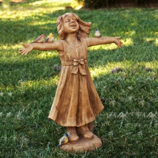 New Creative Seeds of Faith Children Joy Girl Statue