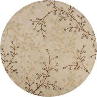Artistic Weavers Bari Ivory 9 ft. 9 in. Round Area Rug SAR 5008