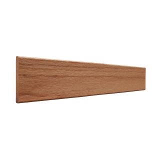 EverTrue 3 in x 12 ft Interior Oak Wood Baseboard