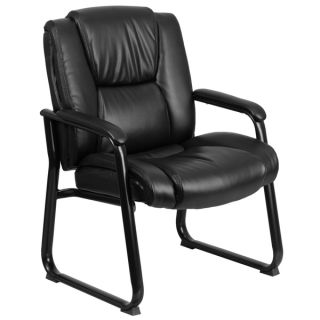 Offex HERCULES Series Big and Tall 500 pound Capacity Black Leather