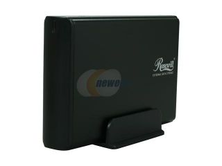 Rosewill RX35 AT SU3 BLK Full Aluminum Cover, Metal Tray 3.5" Black SATA I/II USB 3.0 External Enclosure
