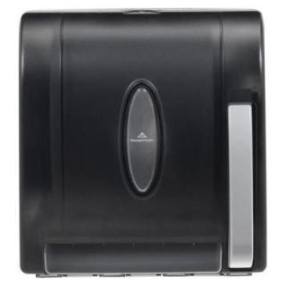 Georgia Pacific Translucent Smoke Push Paddle Non Perforated Roll Paper Towel Dispenser GEP54338