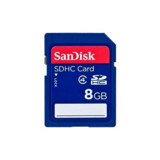 SanDisk 8GB Storage SD Secure Digital High Capacity Transfer Flash Memory Card