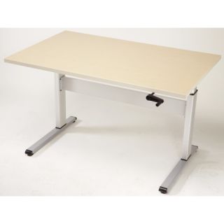 Populas Furniture Equity Adjustable Training Table with Undermount