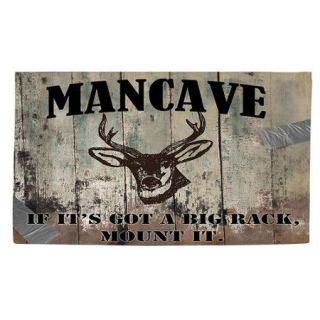 Thumbprintz Mancave II Beige Area Rug