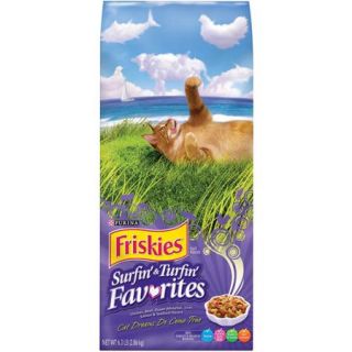 Purina Friskies Surfin' & Turfin' Favorites Cat Food 6.3 lb. Bag