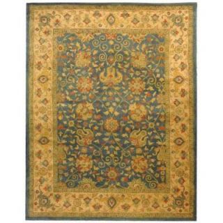 Safavieh Antiquity Blue 9 ft. 6 in. x 13 ft. 6 in. Area Rug AT21E 10