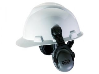 MSA 454 10061272 Cap Mount Ear Muffs Forslotted Caps Hpe Style