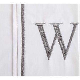 Monogram Letter Pillowcase 2 Pack   A Z