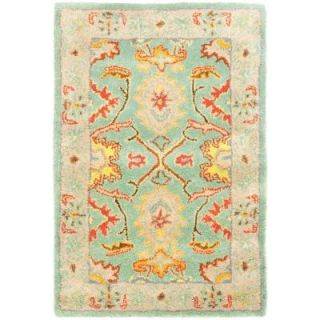 Safavieh Heritage Light Blue/Ivory 2 ft. 6 in. x 4 ft. Area Rug HG734A 24