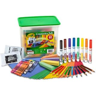 Crayola 80 Piece Creativity Tub