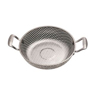 Emeril Chefs Stainless Steel Perferated Wok Grill