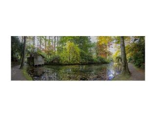 Boathouse Poster Print by Wayne Bradbury Photography (36 x 12)