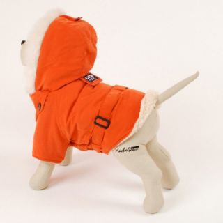 Pet Ego DogRich Italian Orange Dog Coat   Dog Clothes