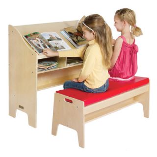 Classroom Furniture 42 W Desk with Bench by Guidecraft
