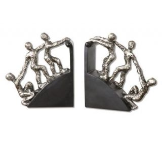Helping Hand Bookends Set of 2 by Uttermost —