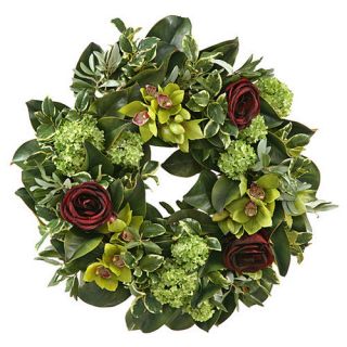 Winward Designs Cymbidium / Rose Wreath