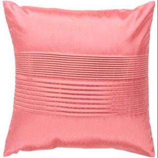 Surya HH 023 Pillows Solid Pleated Home Decor ;22 x 22 Polyester Filler